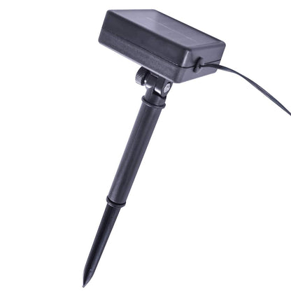 Kunstbuxusballen met LED-verlichting 2 st 30 cm groen