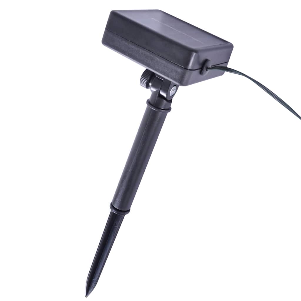 Kunstbuxusballen met LED-verlichting 2 st 52 cm groen