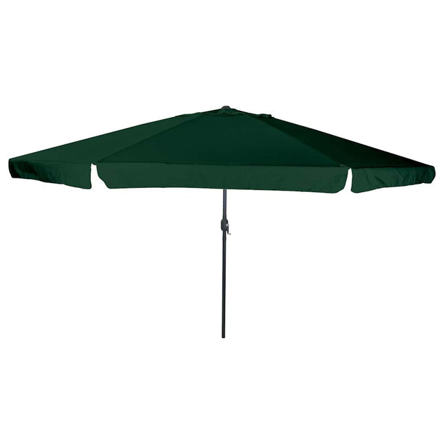 Tuinparasol 394 X 394 X 248 Cm Polyester En Staal