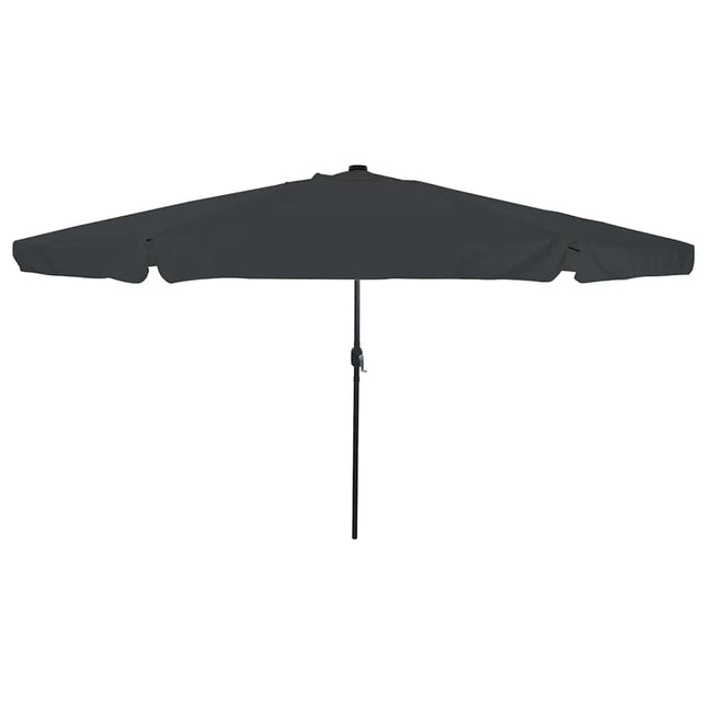 Tuinparasol En Antraciet 395 X 395 X 245 Cm Polyester
