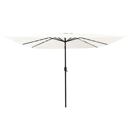 Tuinparasol 295 X 295 X 245 Cm Polyester En Staal