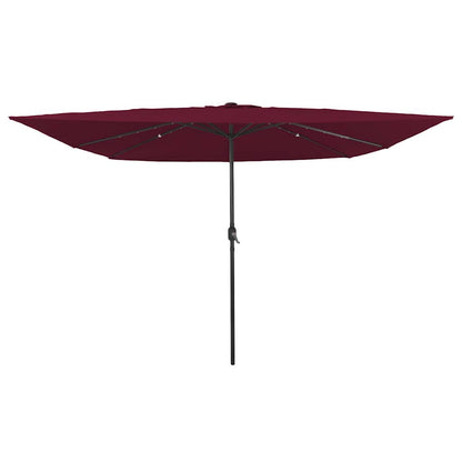 Tuinparasol 295 X 295 X 245 Cm Polyester En Staal