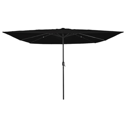 Tuinparasol 295 X 295 X 245 Cm Polyester En Staal
