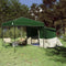 Camping Tent Set Met Dak Met Opslag 2 Pcs Taffeta En Stof