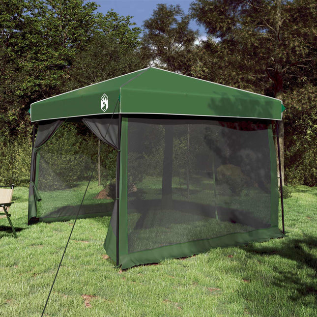 Camping Tent Set Met Dak Met Opslag 2 Pcs Taffeta En Stof