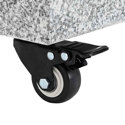 Parasolvoet 30Kg Graniet Vierkant