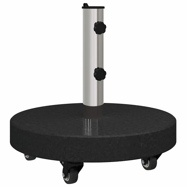 Parasolvoet 45 X 45 X 45 Cm Graniet En Rvs