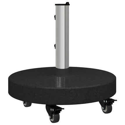 Parasolvoet 30Kg Graniet En Rvs Rond