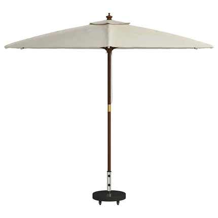 Parasolvoet 30Kg Graniet En Rvs Rond