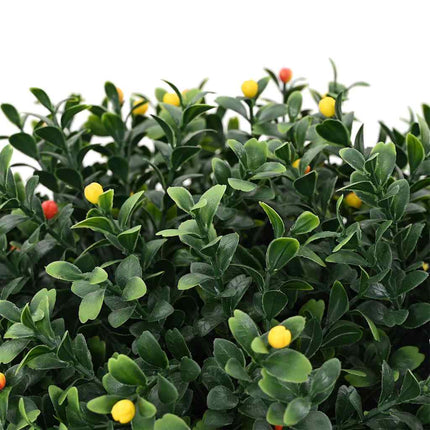 Buxusbal Groen 35 X 35 X 50 Cm Kunststof Zwart
