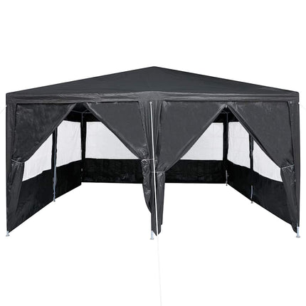 Partytent Antraciet 400 X 400 X 266 Cm Polyetheen