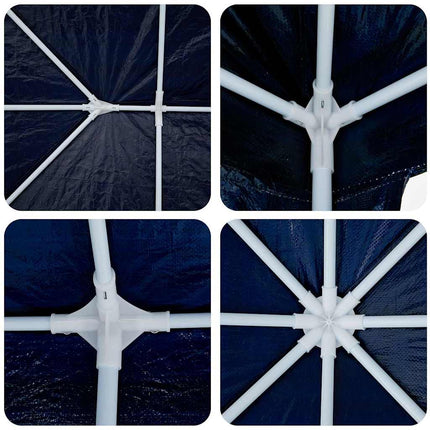 Partytent 600 X 400 X 266 Cm Polyethyleen En Staal