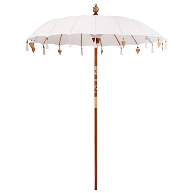Balinese Parasol Crème 190 X 190 X 260 Cm