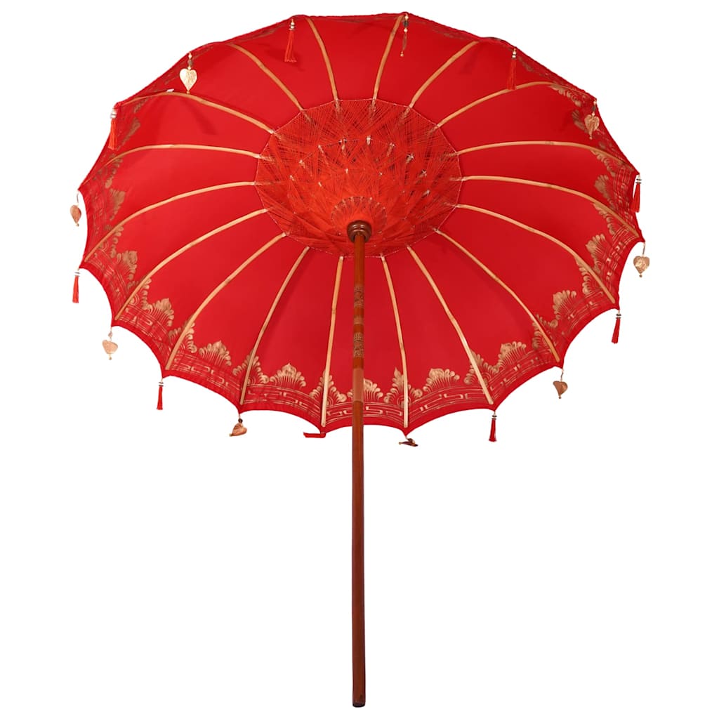 Balinese Parasol Rood 215 x 215 x 260 cm