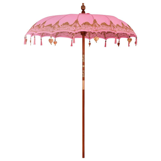 Balinese Parasol Roze 185 x 185 x 260 cm