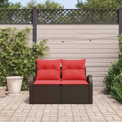 Tuinbank 124 X 62 X 85 Cm Poly Rattan