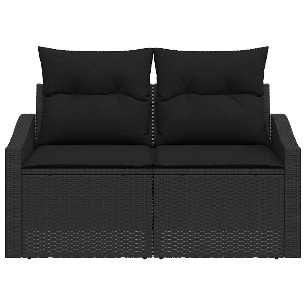 Tuinbank Met Kussen Met Opslag 123 X 62 X 69 Cm Poly Rattan