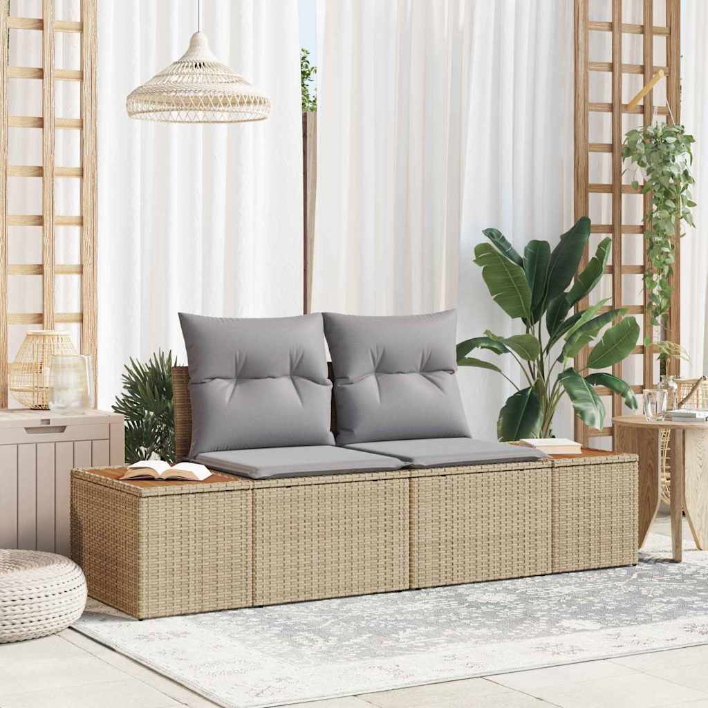 Tuinbank 184 X 62 X 85Cm Poly Rattan