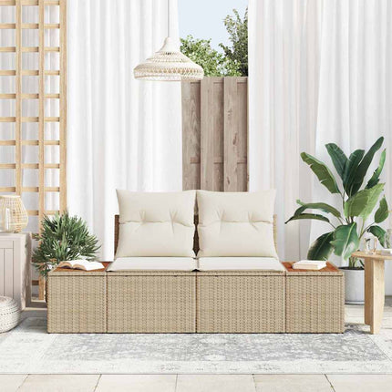 Tuinbank 184 X 62 X 85Cm Poly Rattan