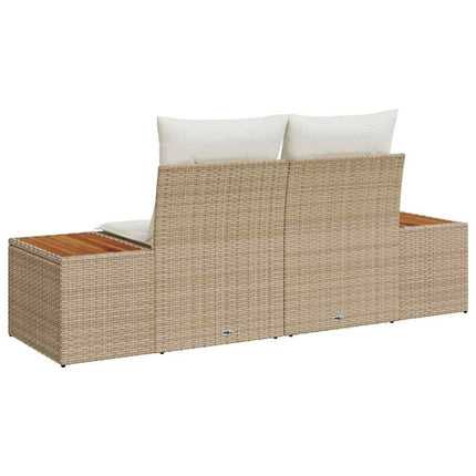 Tuinbank 184 X 62 X 85Cm Poly Rattan