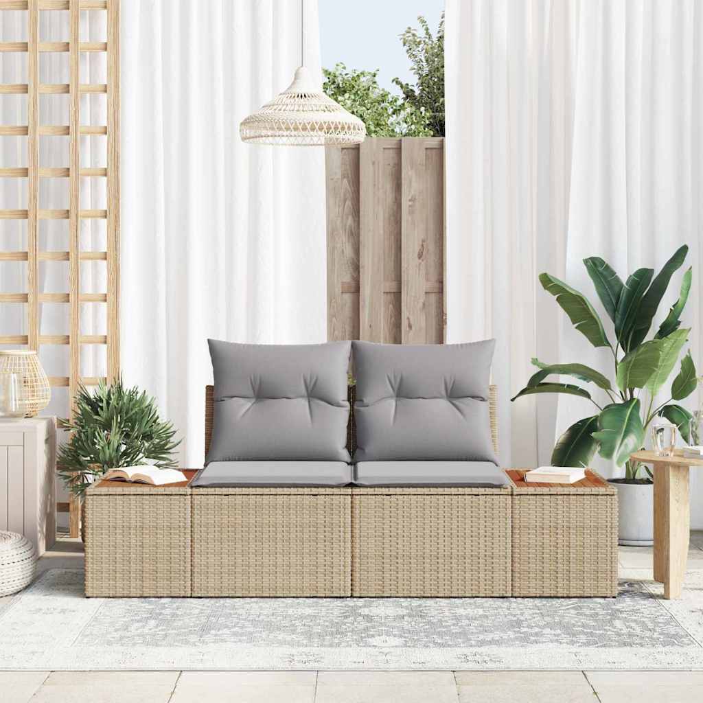 Tuinbank 184 X 62 X 85Cm Poly Rattan