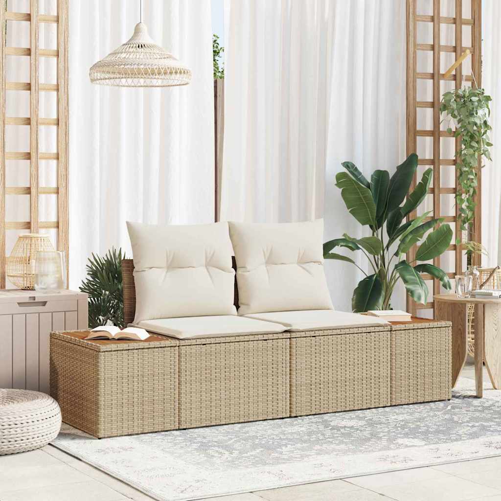 Tuinbank 184 X 62 X 85Cm Poly Rattan