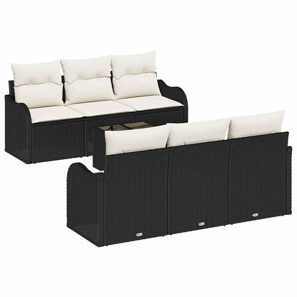 Tuin Sofa Set 55 X 55 X 37 Cm Poly Rattan
