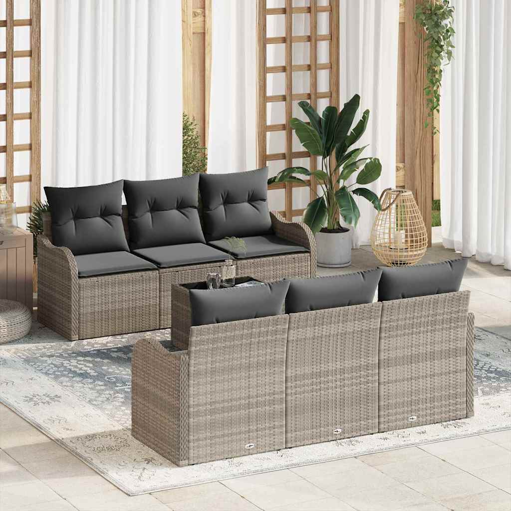 Tuin Sofa Set 55 X 55 X 37 Cm Poly Rattan