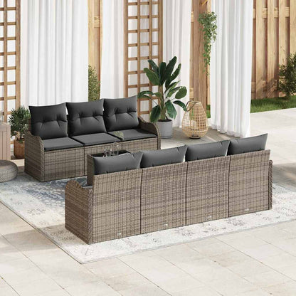 Tuin Sofa Set 55 X 55 X 37 Cm Poly Rattan