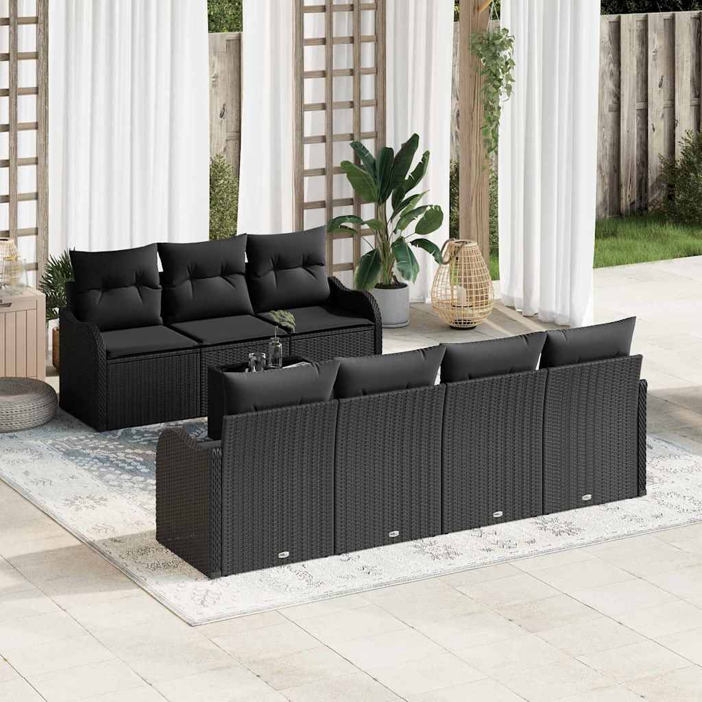 Tuin Sofa Set 55 X 55 X 37 Cm Poly Rattan