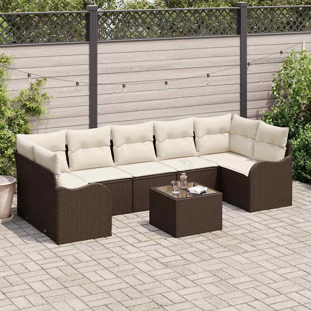Tuin Sofa Set 55 X 55 X 37 Cm Poly Rattan