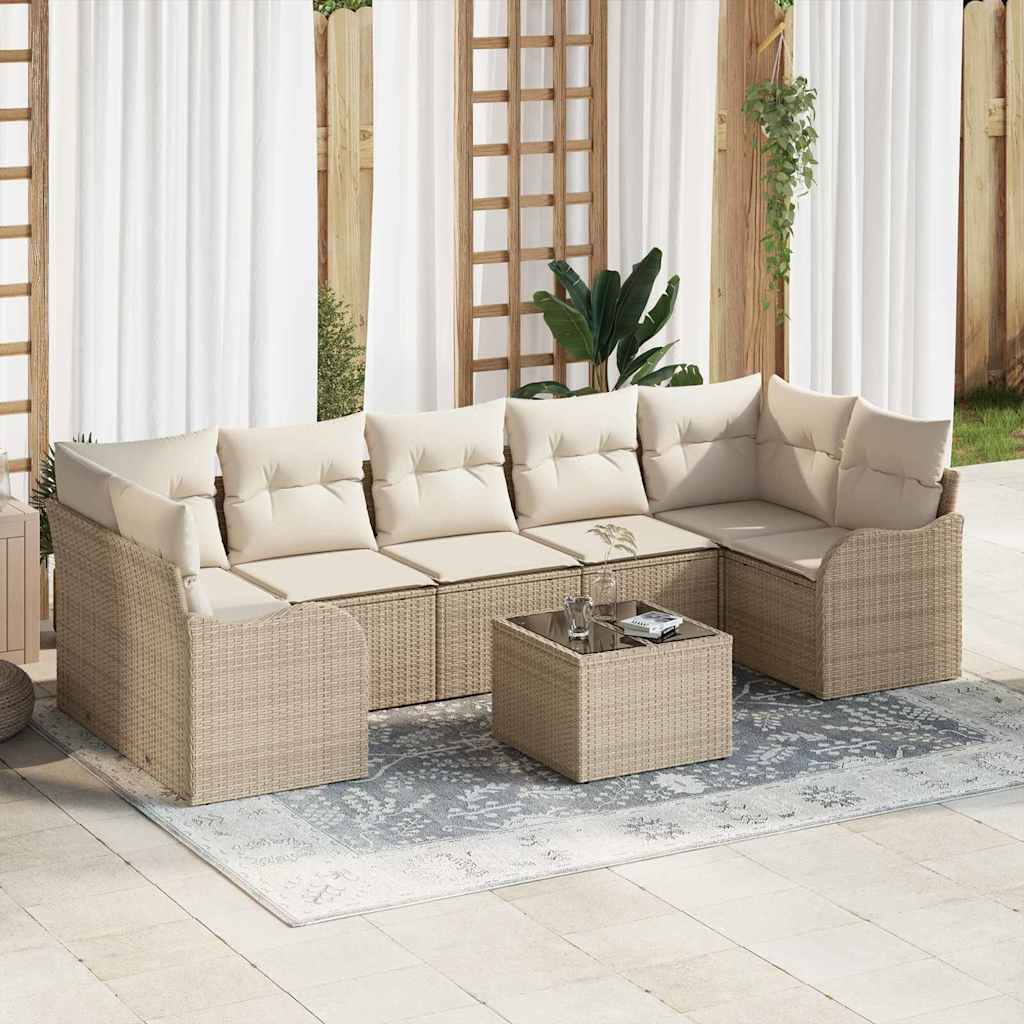 Tuin Sofa Set 55 X 55 X 37 Cm Poly Rattan