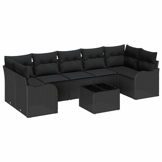 Tuin Sofa Set 55 X 55 X 37 Cm Poly Rattan