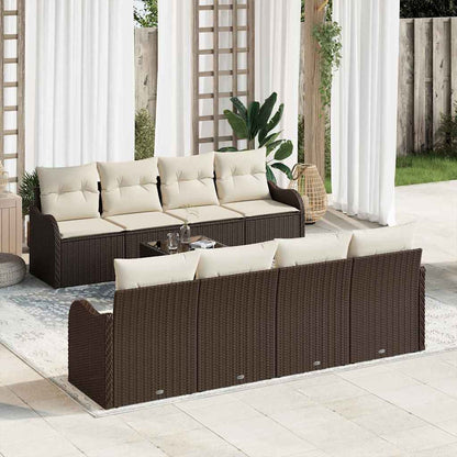 Tuin Sofa Set 55 X 55 X 37 Cm Poly Rattan