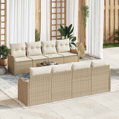 Tuin Sofa Set 55 X 55 X 37 Cm Poly Rattan