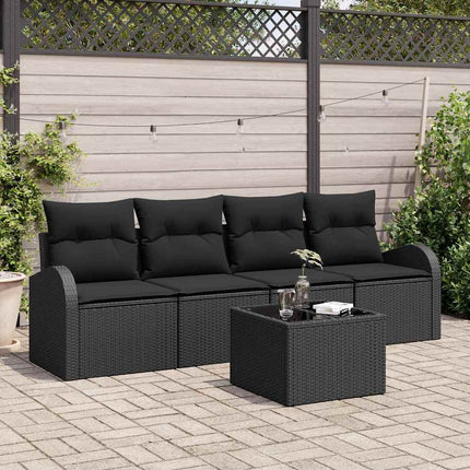 Tuin Sofa Set 55 X 55 X 37 Cm Poly Rattan