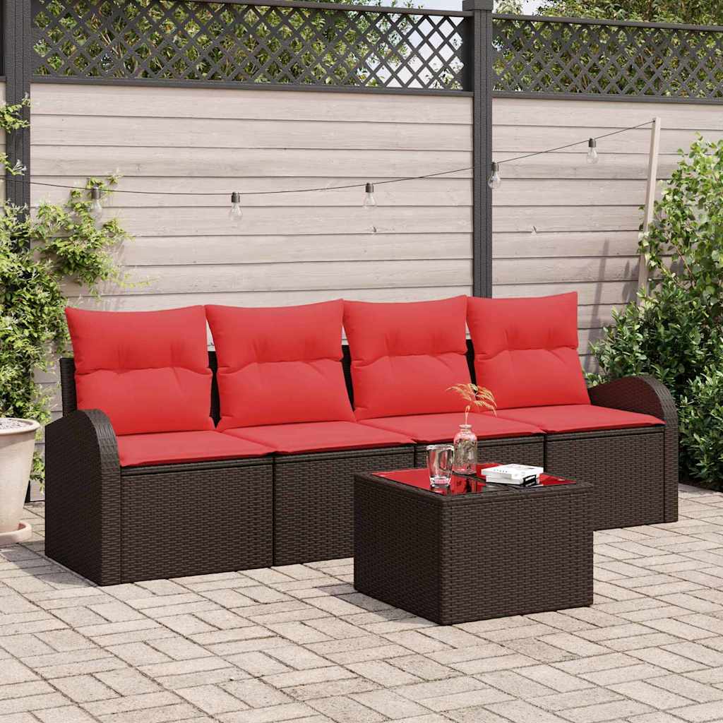 Tuin Sofa Set 55 X 55 X 37 Cm Poly Rattan