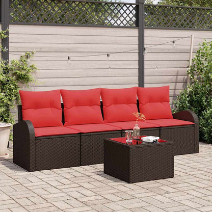 Tuin Sofa Set 55 X 55 X 37 Cm Poly Rattan
