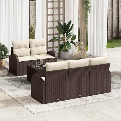 Tuin Sofa Set 55 X 55 X 37 Cm Poly Rattan