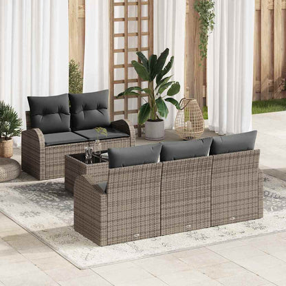 Tuin Sofa Set 55 X 55 X 37 Cm Poly Rattan