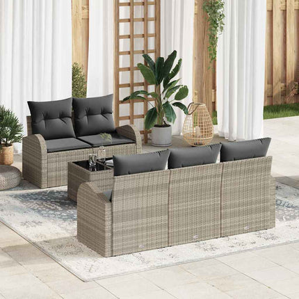 Tuin Sofa Set 55 X 55 X 37 Cm Poly Rattan