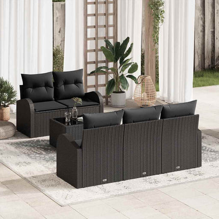 Tuin Sofa Set 55 X 55 X 37 Cm Poly Rattan