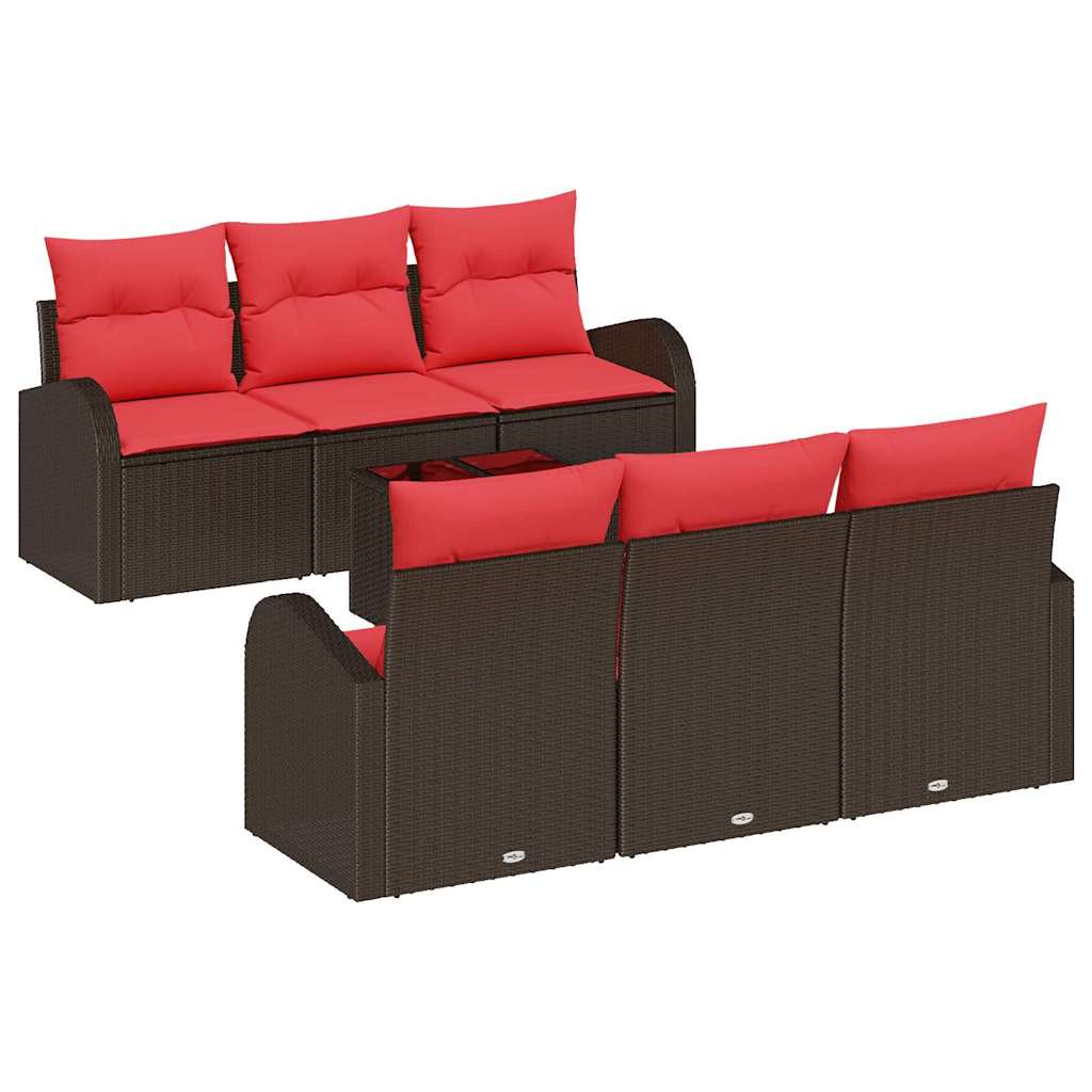 Tuin Sofa Set 55 X 55 X 37 Cm Poly Rattan