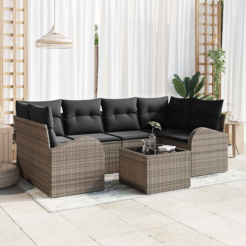 Tuin Sofa Set 55 X 55 X 37 Cm Poly Rattan