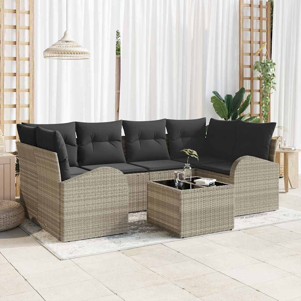 Tuin Sofa Set 55 X 55 X 37 Cm Poly Rattan