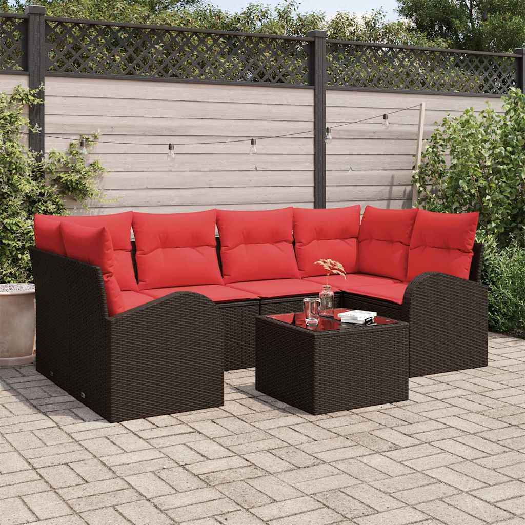 Tuin Sofa Set 55 X 55 X 37 Cm Poly Rattan