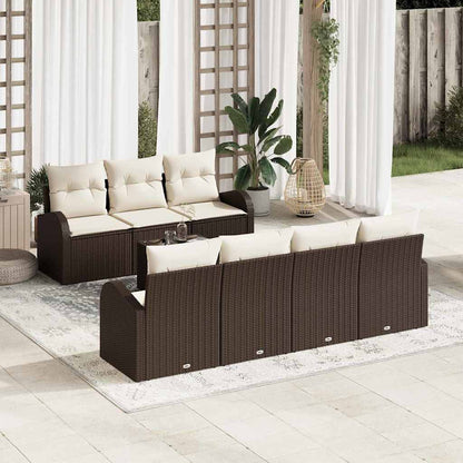 Tuin Sofa Set 55 X 55 X 37 Cm Poly Rattan