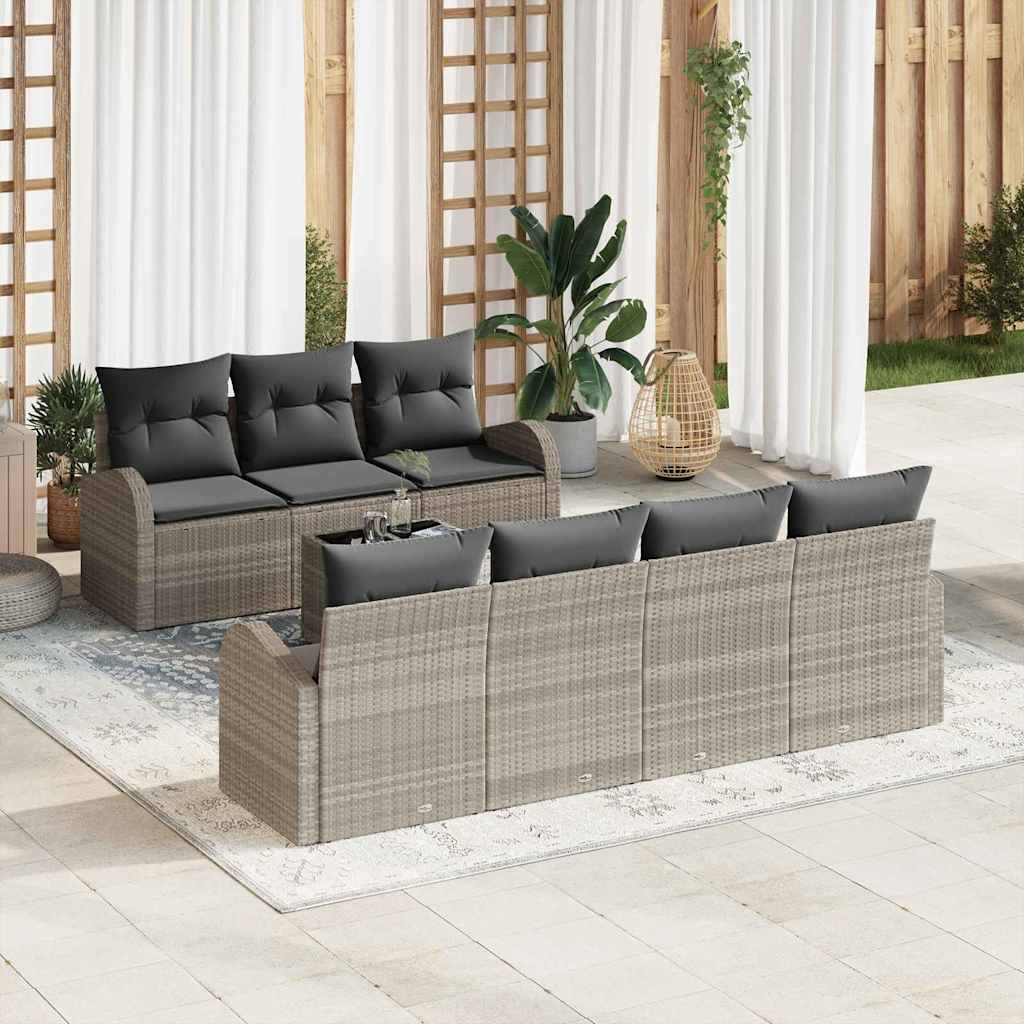 Tuin Sofa Set 55 X 55 X 37 Cm Poly Rattan