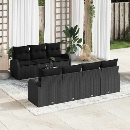 Tuin Sofa Set 55 X 55 X 37 Cm Poly Rattan