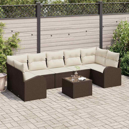 Tuin Sofa Set 55 X 55 X 37 Cm Poly Rattan